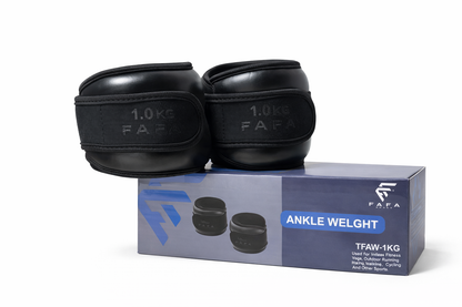 FAFA Ankle Weights – Pesos para os tornozelos para aumentar a força e queimar gordura (1 kg)