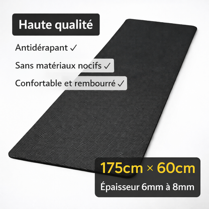 Tapete de Yoga e Fitness – Tapis de Sport: confortável e prático para esportes e ioga