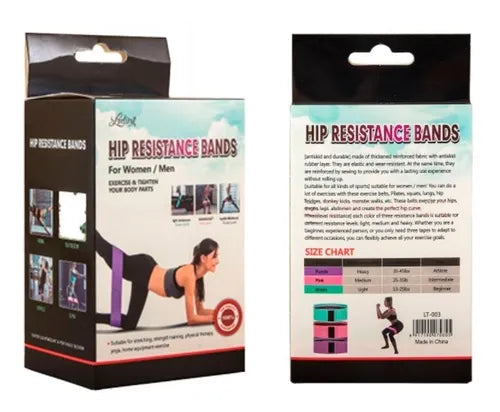 Mini-faixas elásticas profissionais