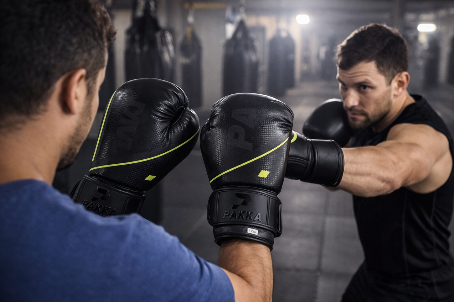 Luvas de Boxe Profissionais Pakka – Treino de Boxe / Kickboxing / MMA