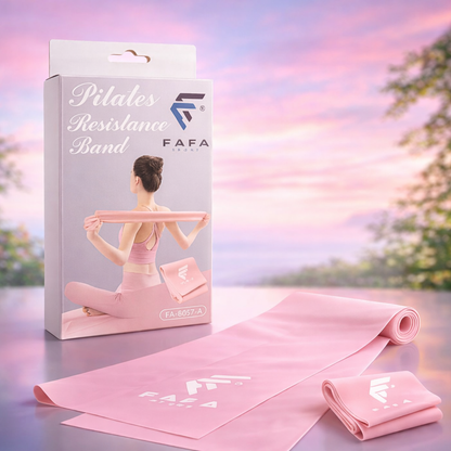 Faixa de Resistência para Pilates FAFA Sport – Faixa elástica multifuncional para exercícios de Pilates
