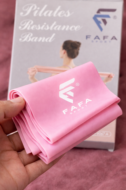 Faixa de Resistência para Pilates FAFA Sport – Faixa elástica multifuncional para exercícios de Pilates