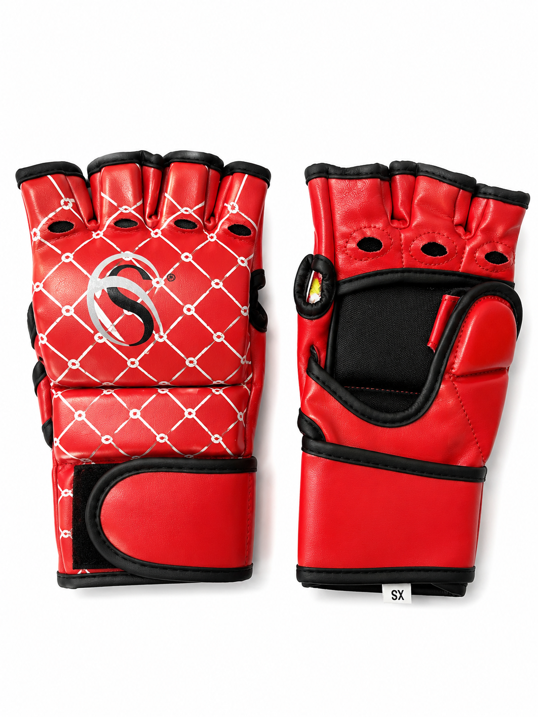 Luvas de MMA Pro Combat Vermelhas